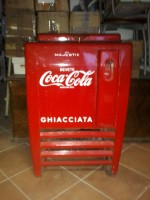 GHIACCIAIA COCA COLA ANNI 60 MODELLO PICCOLO MAJESTIC